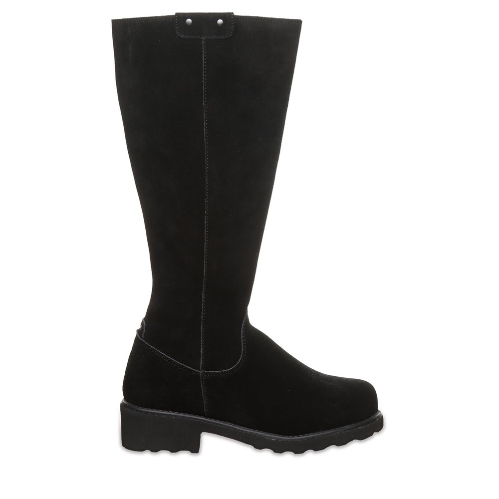 BearPaw Black Over-the-Knee Suede Boots - Picture 2 of 8